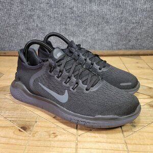 Nike Free RN 2018 Running Sneakers Shoes Women's Size 8.5 Black 942837-002